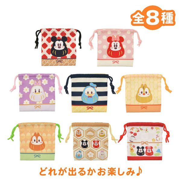 JDS - New Year 2025 - Mickey & Friends Secret Drawstring Bag (Release Date: Dec 6, 2024) For Sale