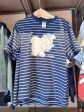 HKDL - Dumbo Stripe T Shirt for Adults (Color: Navy) For Sale