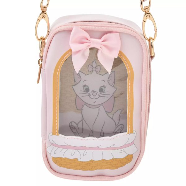 JDS - Marie The Aristocats Pouch with Strap and Clear Window Discount