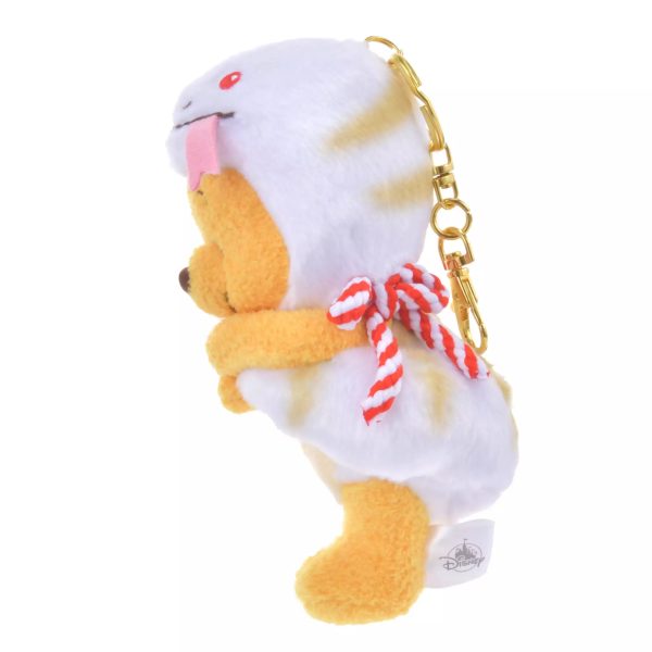 JDS - ETO POOH 2025 x Winnie the Pooh Plush Keychain Limited edition at Disney Flagship Tokyo, Tokyo Disney Resort, and Disney Store.jp.(Release Date: Dec 3, 2024) For Cheap