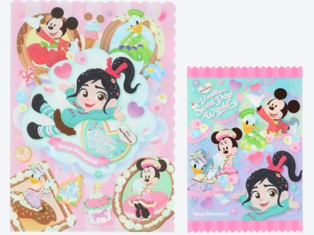 TDR - Vanellope s Sweets Pop World Collection x Vanellope & Disney Friends Clear Folders Set (Release Date: Jan 14, 2025) Online Sale