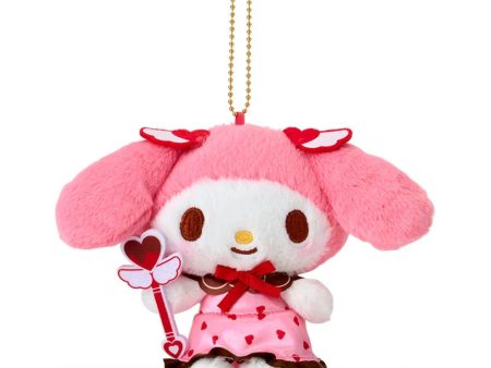 Japan Sanrio - My Melody Plush Keychain (Magical Heart) Sale