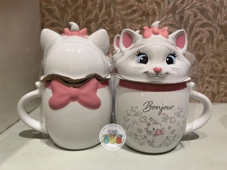 DLR WDW - The Aristocats - Marie 3D Lid Bonjour Ceramic Mug Fashion