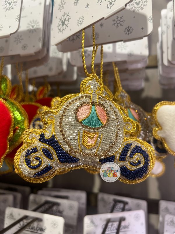 DLR WDW - Castle Beaded Bling Bling Ornament Sale