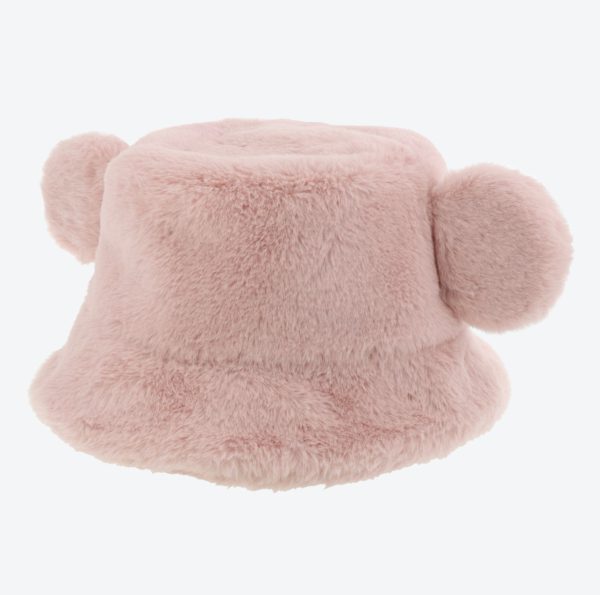 TDR - Fluffy Fluffy Warm Goods x Fluffy Boa Mickey Mouse Bucket Hat with Ear (Color: Red) Discount