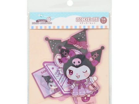 Japan Sanrio - Kuromi Stickers Set (Travel) Fashion