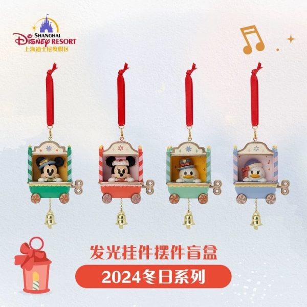 SHDL - Winter Mickey & Friends 2024 Collection x Mickey, Duffy & Friends Mystery  Light Up Ornament  Box For Cheap