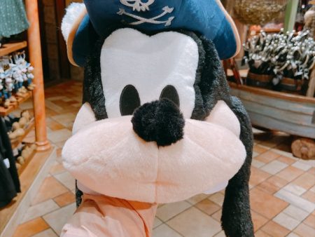 SHDL - Mickey & Goofy Pirates In The Caribbean Collection x Goofy Big Head Plush Hat for Adults on Sale