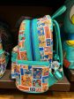 DLR WDW - Loungefly Mickey & Friends Retro Park Attraction Collage Backpack For Sale