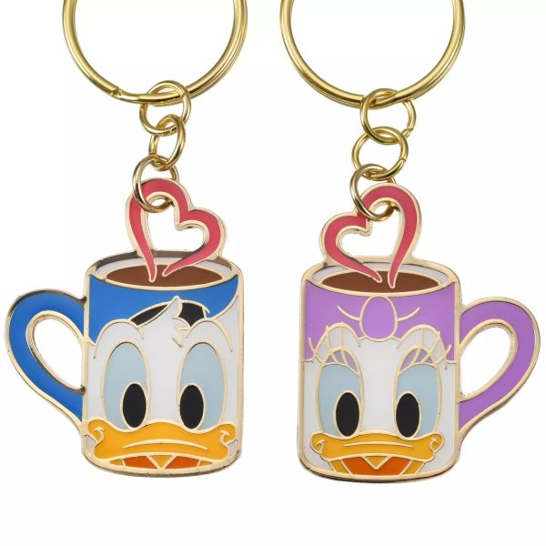 JDS - Key chain Fes x Donald & Daisy Duck  Mugs  Keychain Set (Release Date: Sept 27, 2024) Supply