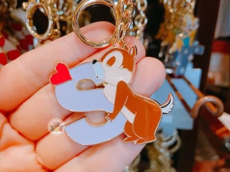 SHDL - Chip, Dale & Clarice English Alphabet ‘S’ Keychain Online Hot Sale