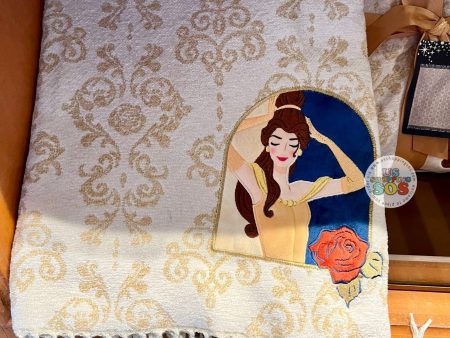 DLR WDW - Beauty and the Beast - Belle & Rose Blanket Online