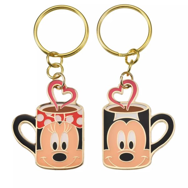 JDS - Key chain Fes x Mickey & Minnie Mouse  Mugs  Keychain Set (Release Date: Sept 27, 2024) Sale