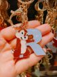 SHDL - Chip, Dale & Clarice English Alphabet ‘R’ Keychain For Sale