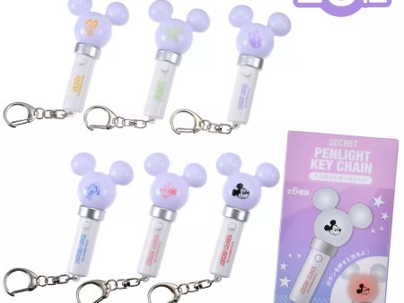 JDS - Mickey & Friends Penlight Light Up Secret Keychain Sale