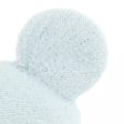 TDR Mickey & Minnie Mouse Fluffy & Warm 2024 Collection x Mickey Mouse Shaped Knitted Beanie for Aduls Color: Baby Blue (Release Date: Oct 31, 2024) Online Hot Sale