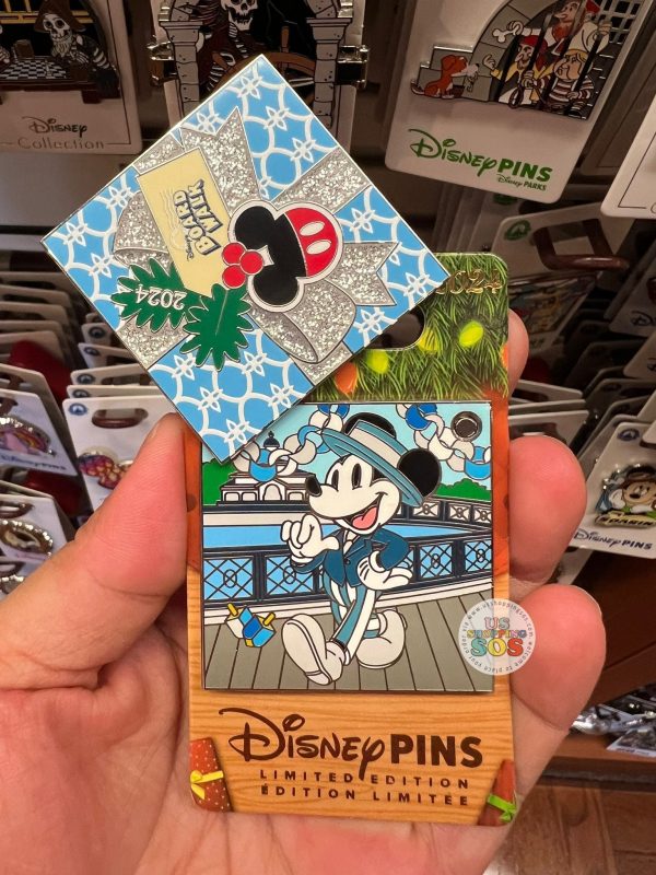 WDW - Disney’s Boardwalk - Mickey Limited Edition Present Pin Online