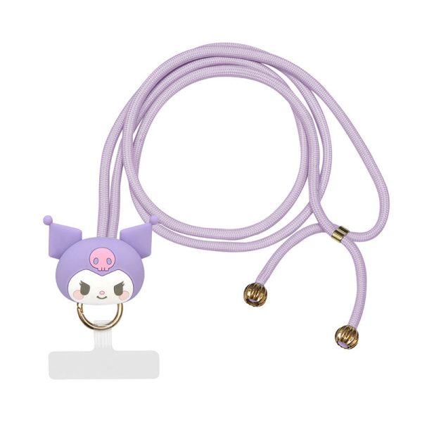 Japan Sanrio - Kuromi Multi Ring Plus Mascot Strap Hot on Sale