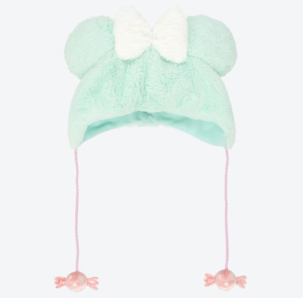 TDR - Vanellope s Sweets Pop World Collection x Mickey Mouse Head Shaped Fluffy Cap for Adults (Release Date: Jan 14, 2025) For Sale