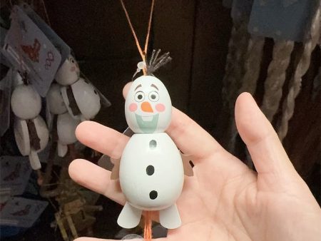 HKDL - World of Frozen 1st Anniversary Wooden Decoration x  Olaf Online Sale