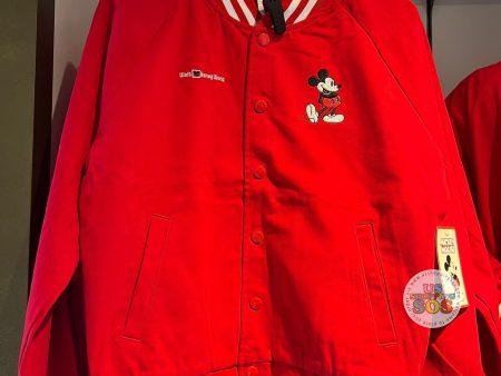 DLR WDW - Classic Mickey Red Baseball Jacket (Adult) Supply