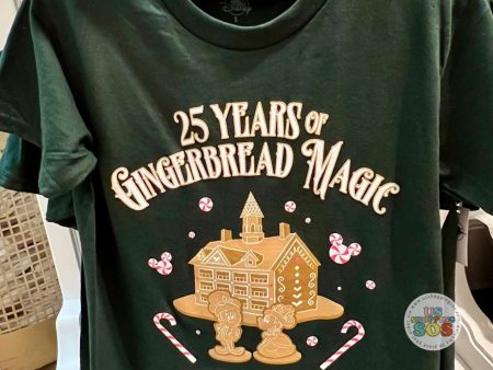 WDW - Disney’s Grand Floridian Resort & Spa - 25 Years of Gingerbread Magic T-shirt (Kids & Youth) Online