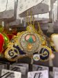 DLR WDW - Cinderella - Pumpkin Carriage Beaded Bling Bling Ornament Online