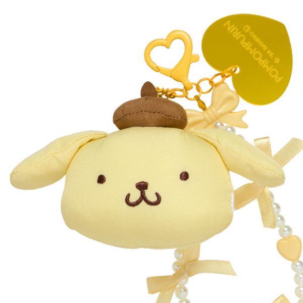 Japan Sanrio - Pompompurin Bead Strap with Mascot (Cushion Ribbon) Discount