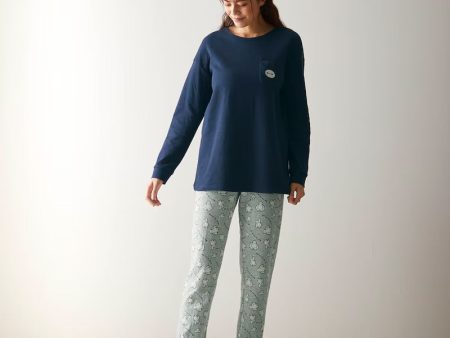 JP x BM - Big Hero 6 Cotton Long Sleeve Pajamas for Adults on Sale