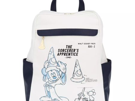 TDR - Sketches of Mickey Mouse The Sorcerer s Apprentice Backpack (Release Date: Nov 14, 2024) Fashion