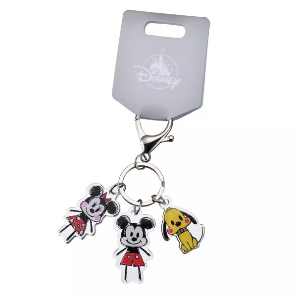 JDS - Key Chain Fes x Mickey, Minnie, Pluto  Graffiti  Keychains Sale