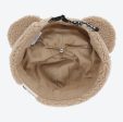 TDR - Fluffy Fluffy Cute Gentle Colors x Mickey Mouse Fluffy Hat with Ears (Color: Brown) Supply