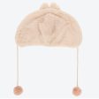 TDR - Fluffy Fluffy Warm Goods x Fluffy Boa Chip Hat with Pom Pom for Adults Fashion