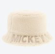 TDR - Fluffy Fluffy Cute Gentle Colors x Mickey Mouse White Color Fluffy Bucket Hat Sale