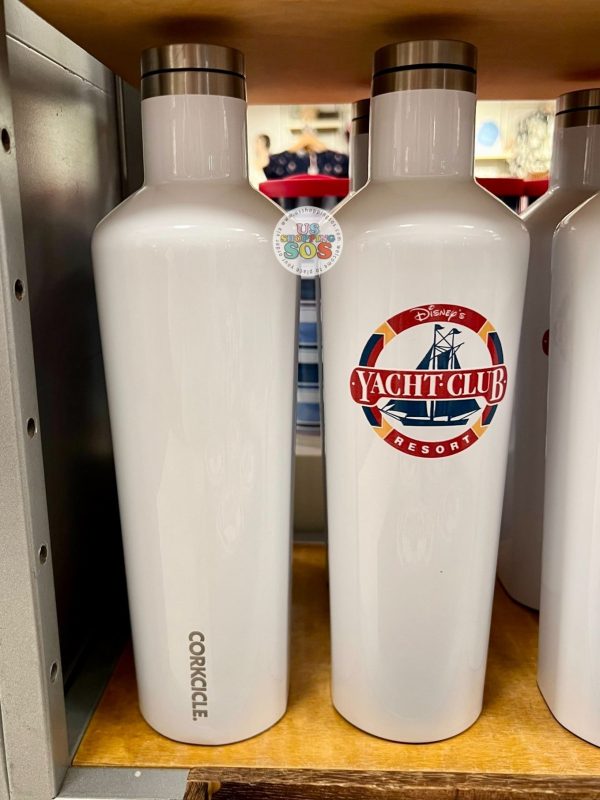 WDW - Disney’s Yacht Club Resort - Corkcicle Stainless Steel Bottle Online Sale