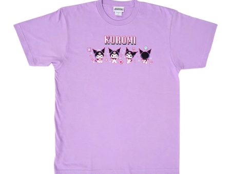 Japan Sanrio - Kuromi T-Shirt for Adult (Color: Purple) For Discount