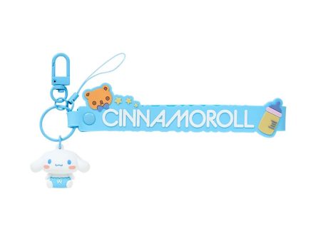 Japan Sanrio - Cinnamoroll Hand Strap with 3D Mascot For Cheap