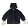 JDS - Winter Park Fashion x Mickey Mouse Black Fur Outerwear with Gloves for Adults (Release Date: Nov 8, 2024) For Discount