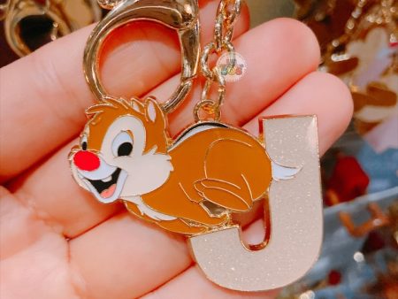 SHDL - Chip, Dale & Clarice English Alphabet ‘J’ Keychain Sale