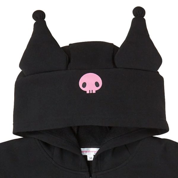 Japan Sanrio - Kuromi Hoodie Jacket for Adults on Sale