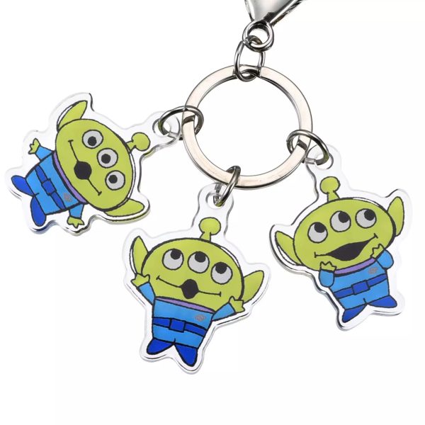 JDS - Key Chain Fes x Little Green Men Alien  Graffiti  Keychains For Cheap