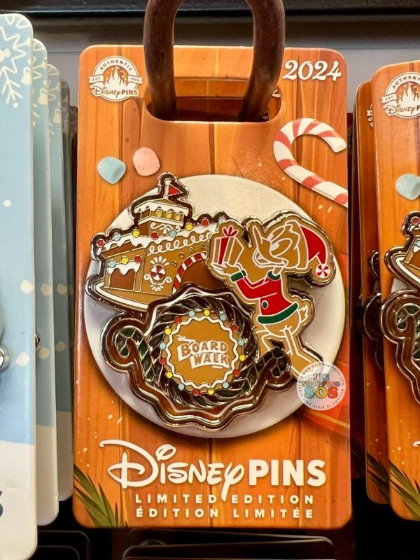 WDW - Disney’s Boardwalk - Donald Limited Edition Gingerbread Pin Online now