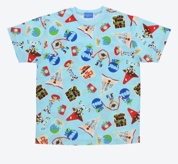 TDR - Toy Story  I Played at Tokyo Disney Resort   All Over Print T Shirt for Adults Fashion