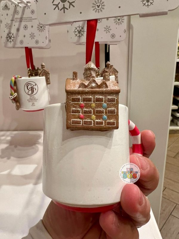 WDW - Disney’s Grand Floridian Resort & Spa - Mickey Gingerbread & Hot Cocoa Mug Ornament Online now