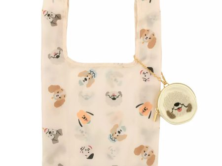 JDS - I Love Disney Dogs Collection x Disney Character Shopping Bag Eco Bag with Pouch (Release Date: Oct 11, 2024) For Sale