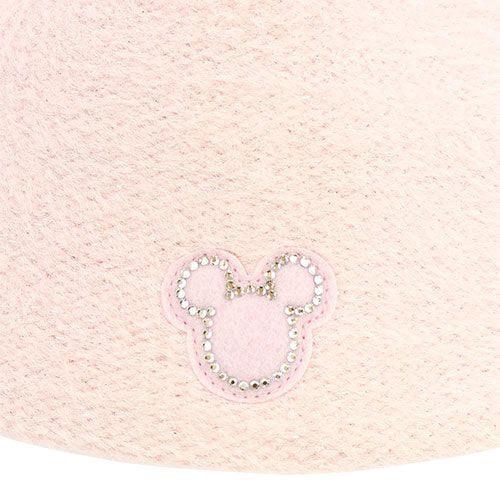 TDR Mickey & Minnie Mouse Fluffy & Warm 2024 Collection x Mickey Mouse Shaped Knitted Beanie for Aduls Color: Pink (Release Date: Oct 31, 2024) on Sale