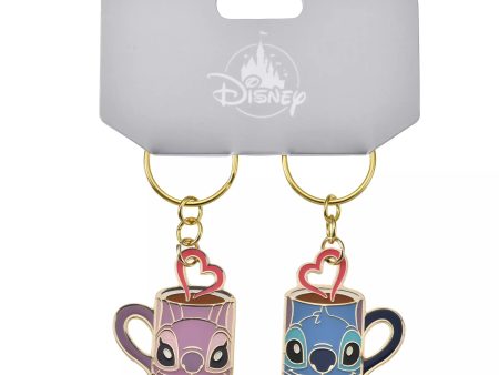 JDS - Key chain Fes x Stitch & Angel  Mugs  Keychain Set (Release Date: Sept 27, 2024) For Discount