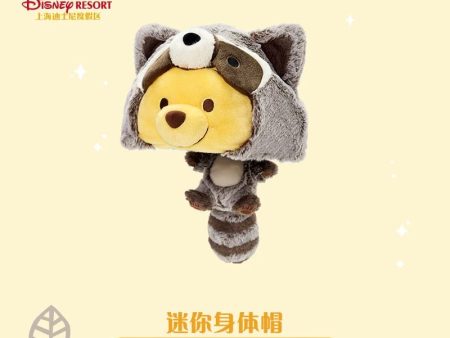 SHDL - Raccoon Winter the Pooh Collection x Plush Toy Shaped Hat for Adults Supply