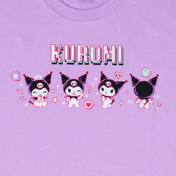 Japan Sanrio - Kuromi T-Shirt for Adult (Color: Purple) For Discount