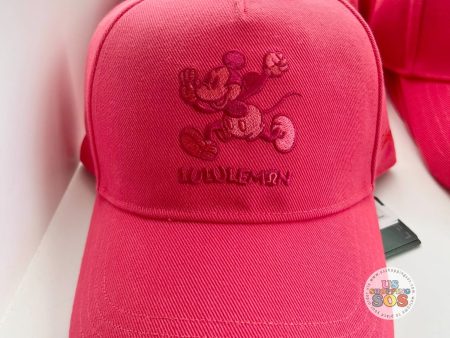 DLR WDW - Disney x Lululemon Mickey Mouse Lip Gloss Classic Structured Ball Cap Online Sale